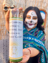 Load image into Gallery viewer, This Cabrona attracts everything that is for her Highest Good! (Candle only)